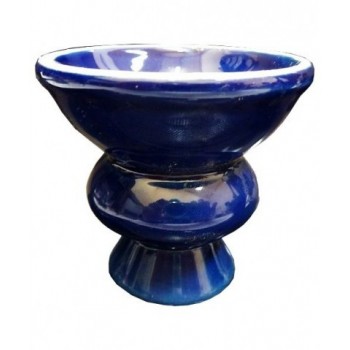 Keramik Shishakopf Blau